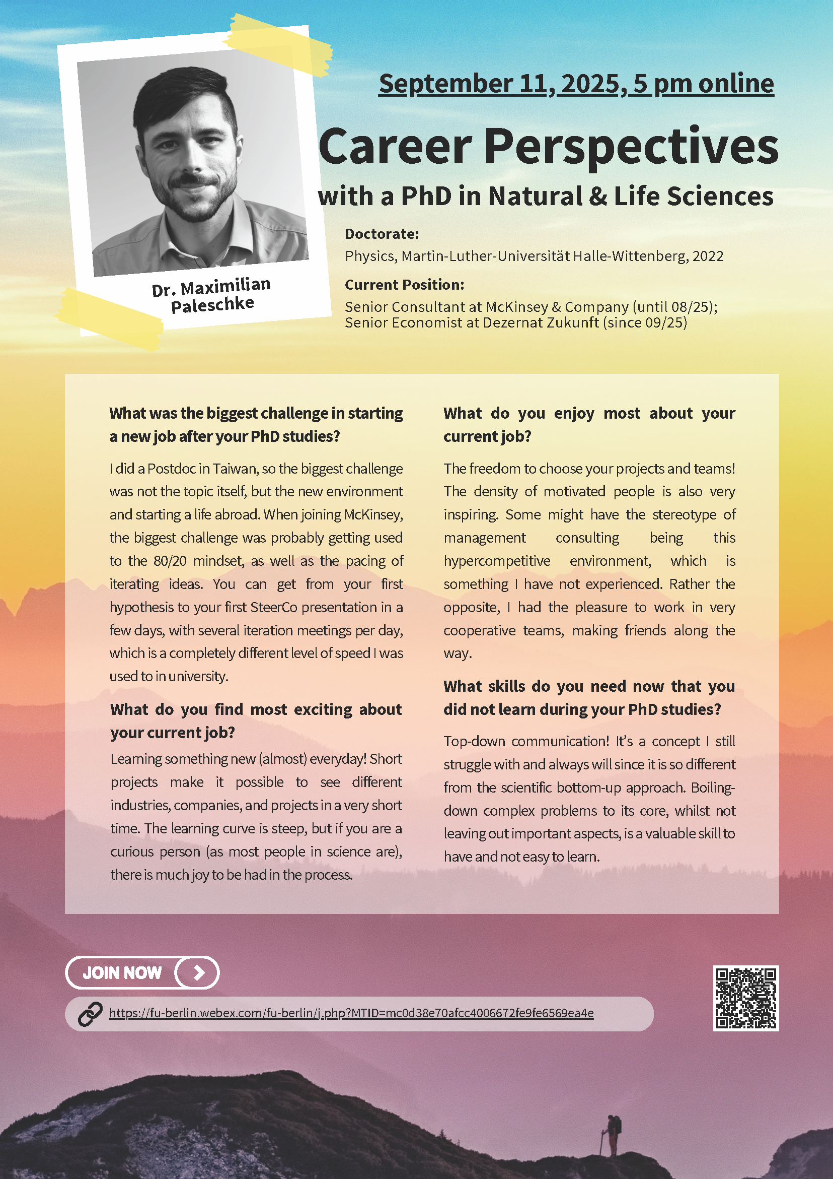 Flyer Dr. Max Palescke