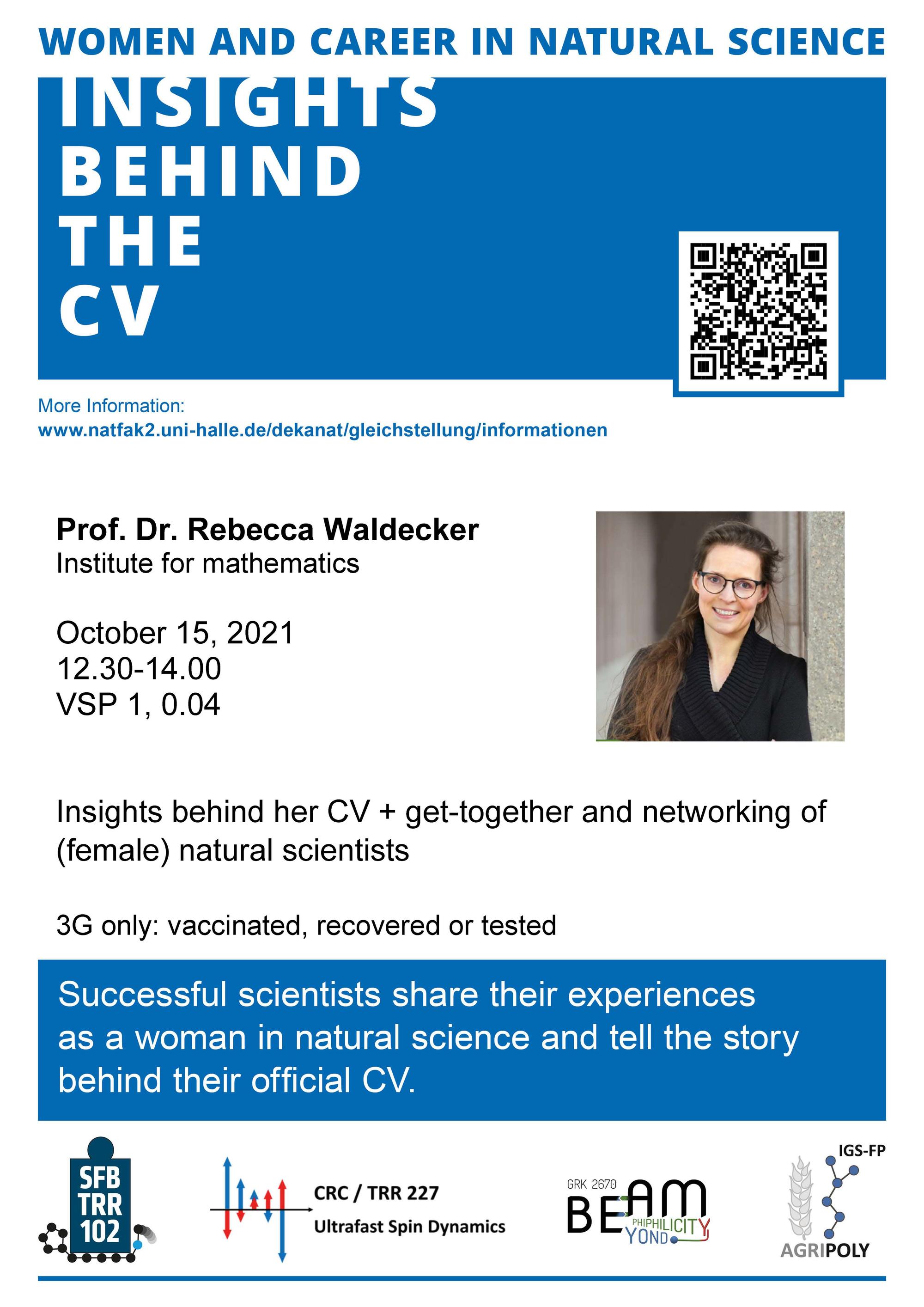 Rebecca Waldecker - Women and career in natural sciences
