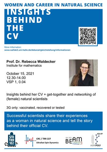 Women and career in natural sciences - Rebecca Waldecker