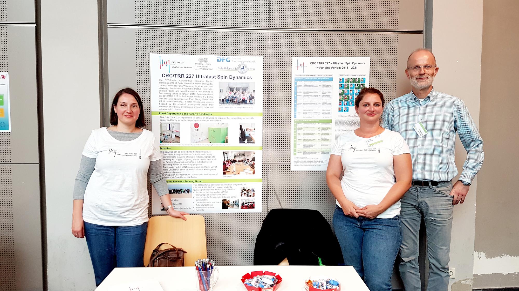 TRR227 Office - Career Fair at I,Scientist Conference 2019