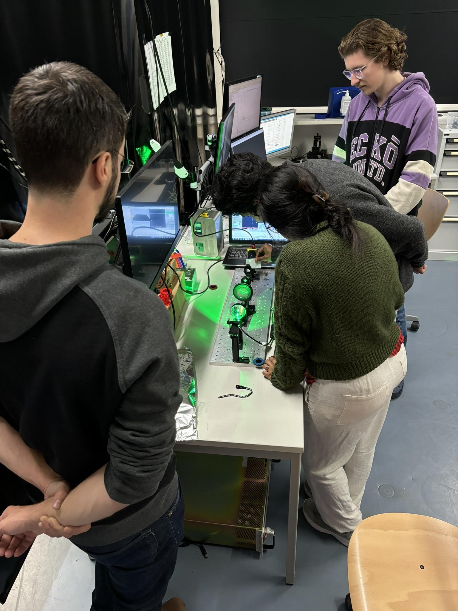 ATM - Visualizing all optical switching via femtosecond Faraday microscopy