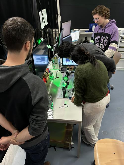 ATM - Visualizing all optical switching via femtosecond Faraday microscopy